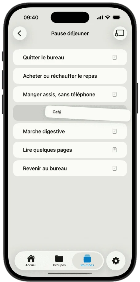 Capture d’écran de Patter