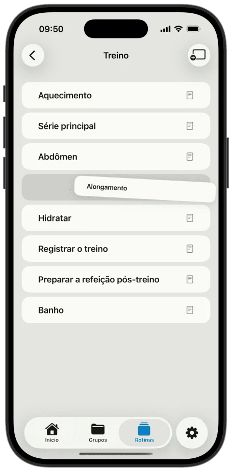 Captura de tela do Patter